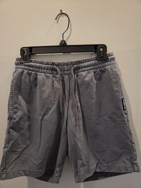 Men's Athletic Drawcord Shorts in Sage Green